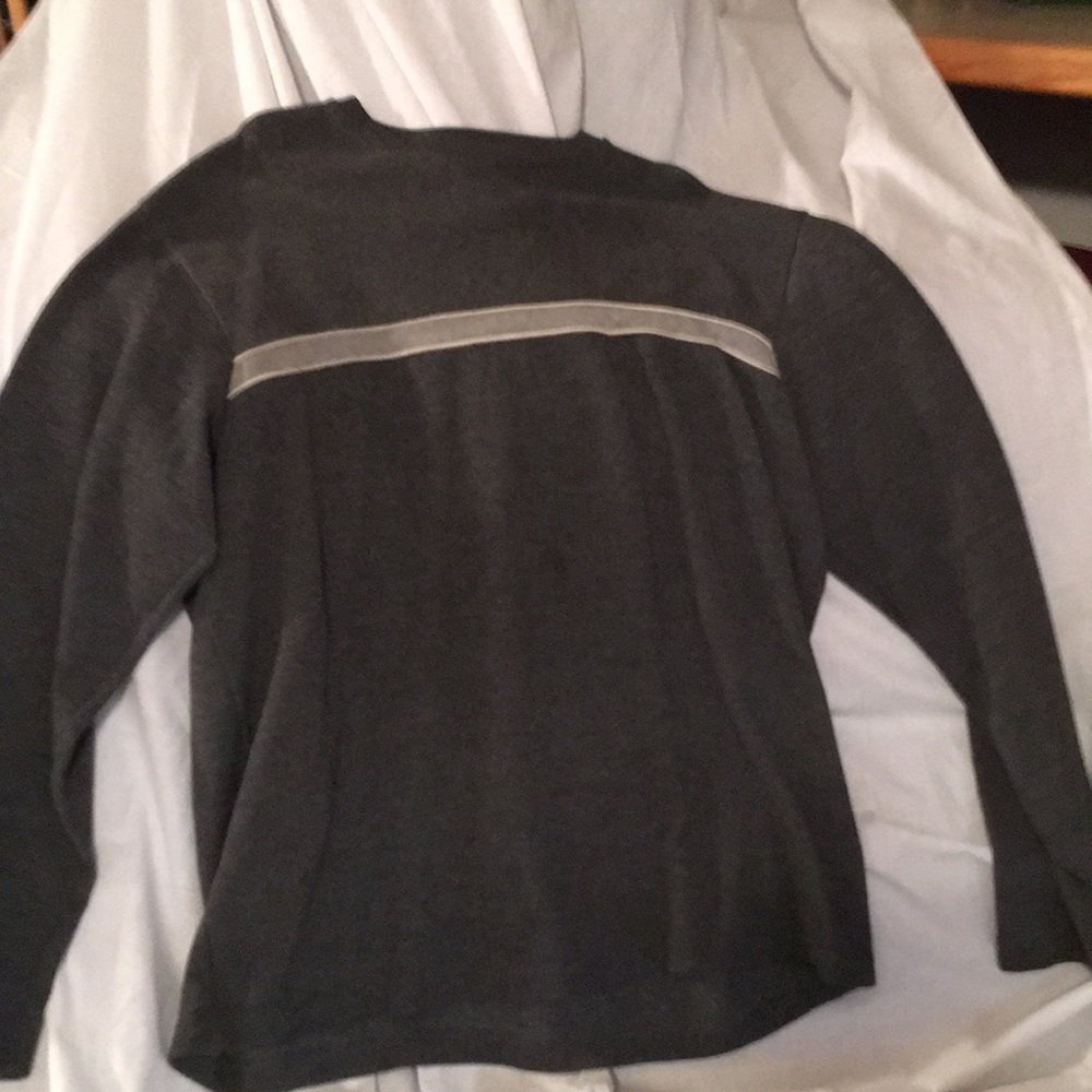 Dark gray with stripe men’s sweater